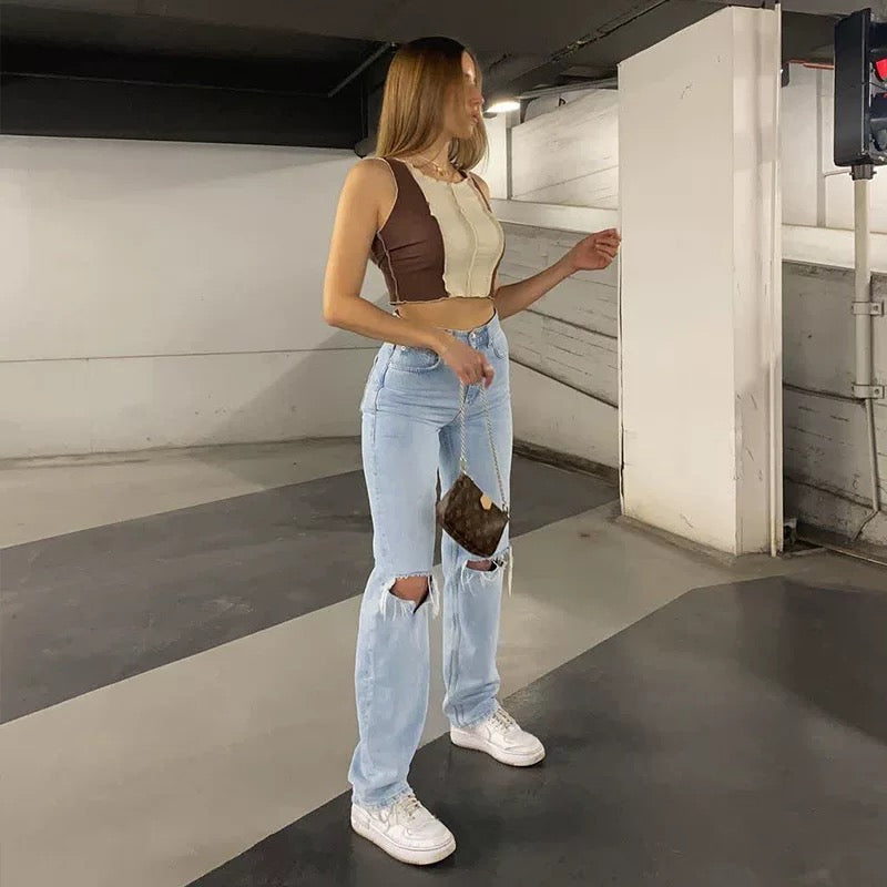 Loose fit Jeans Damen